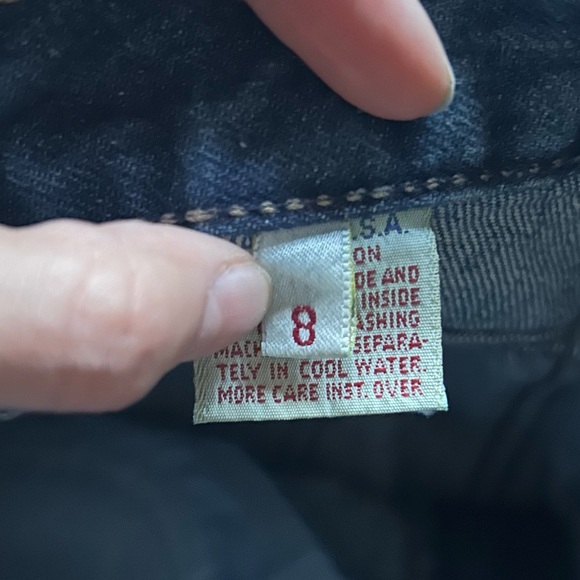 Vintage Calvin Klein Wide Leg Jean - Picture 7 of 8